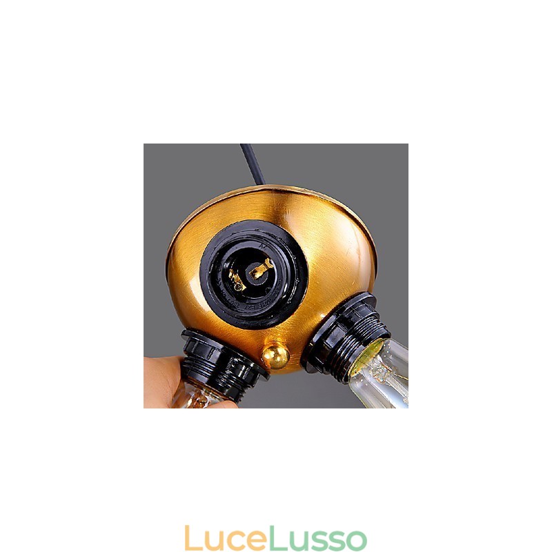 Lampadario Mini Stile Moderno Contemporaneo Metallo
