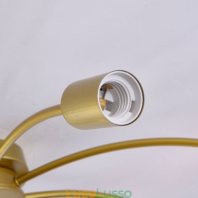 Lampada da soffitto Spider Lampada da pranzo classica antica da soffitto a filo 8 10 bracci