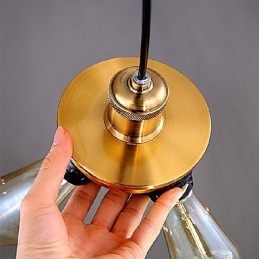 Lampadario Mini Stile Moderno Contemporaneo Metallo