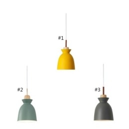 Lampada a sospensione Nordic Simple Macaron in ferro Arti Three Lights