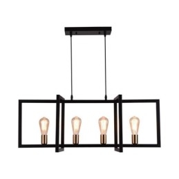 Lampada a sospensione a 4 luci in stile industriale Lightingway