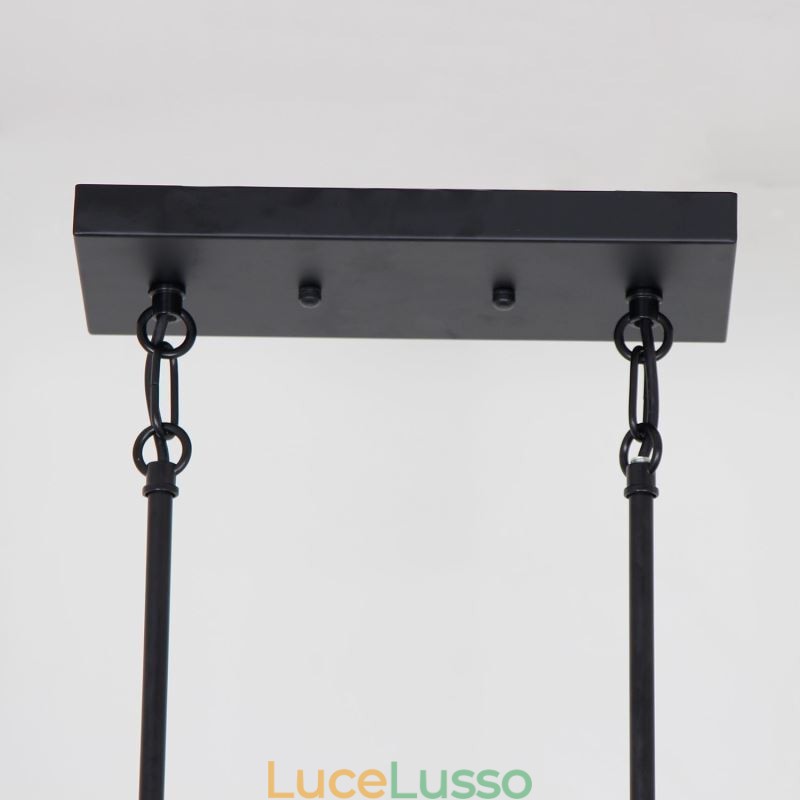 Lampada a sospensione in metallo industriale Lampada a sospensione trapezoidale
