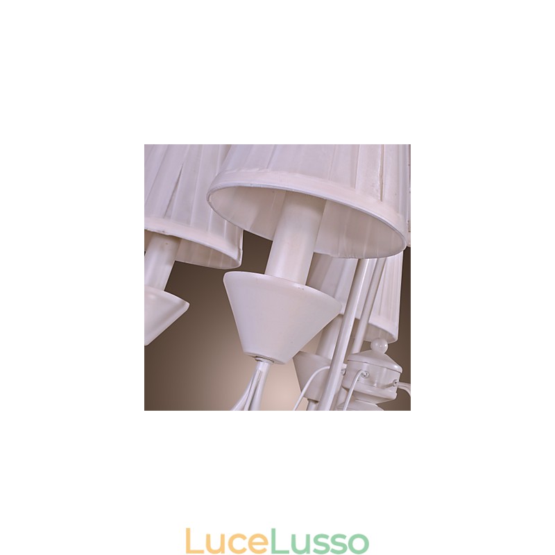 Lampadario rustico in bronzo