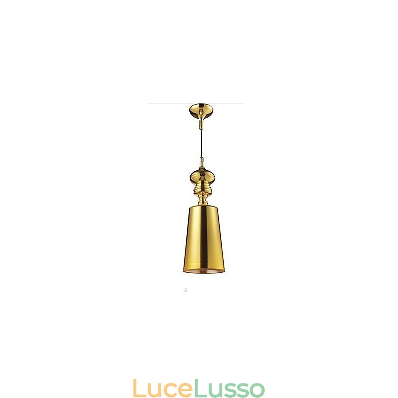 Lampadario 1 luce semplice moderno artistico luce singola pendente luce