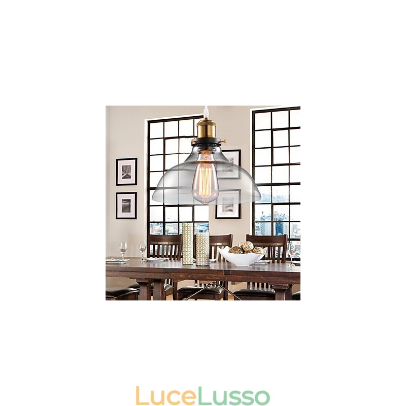 Lampadario in metallo in stile moderno e contemporaneo mini