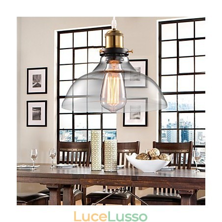 Lampadario in metallo in stile moderno e contemporaneo mini