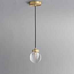 Lampada a sospensione a grappolo americano, lampada da soffitto a sfera in vetro di lusso