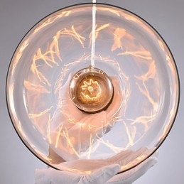 Lampadario in metallo in stile moderno e contemporaneo mini