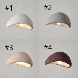 Lampada a sospensione in resina Lampada da soffitto semplice