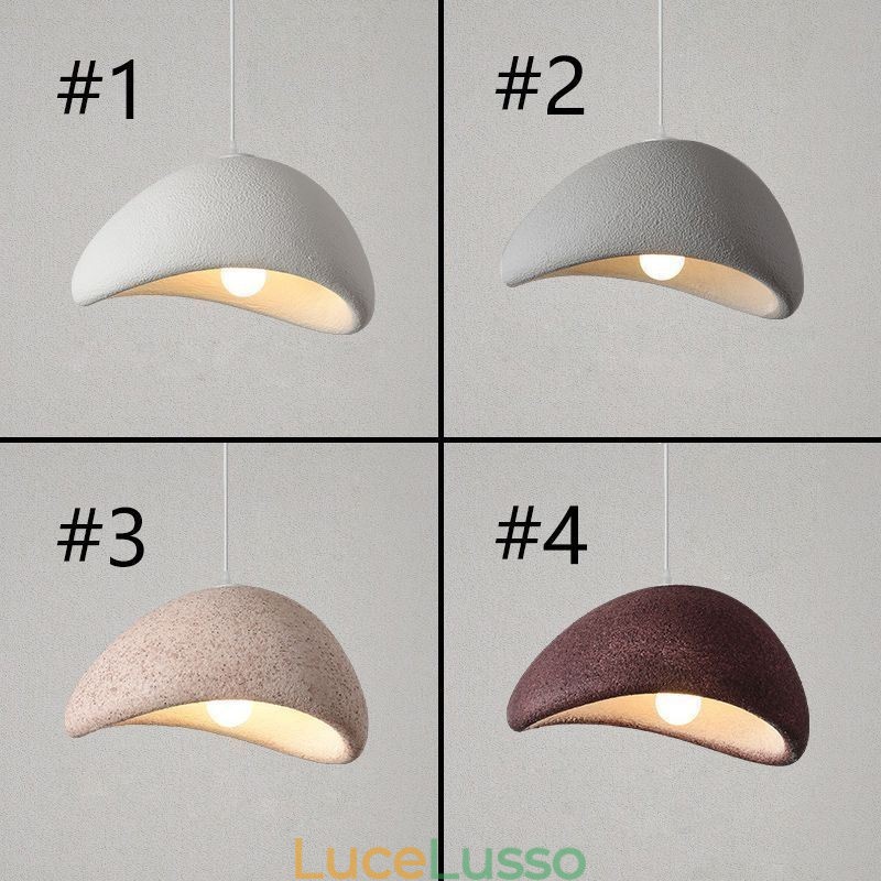 Lampada a sospensione in resina Lampada da soffitto semplice