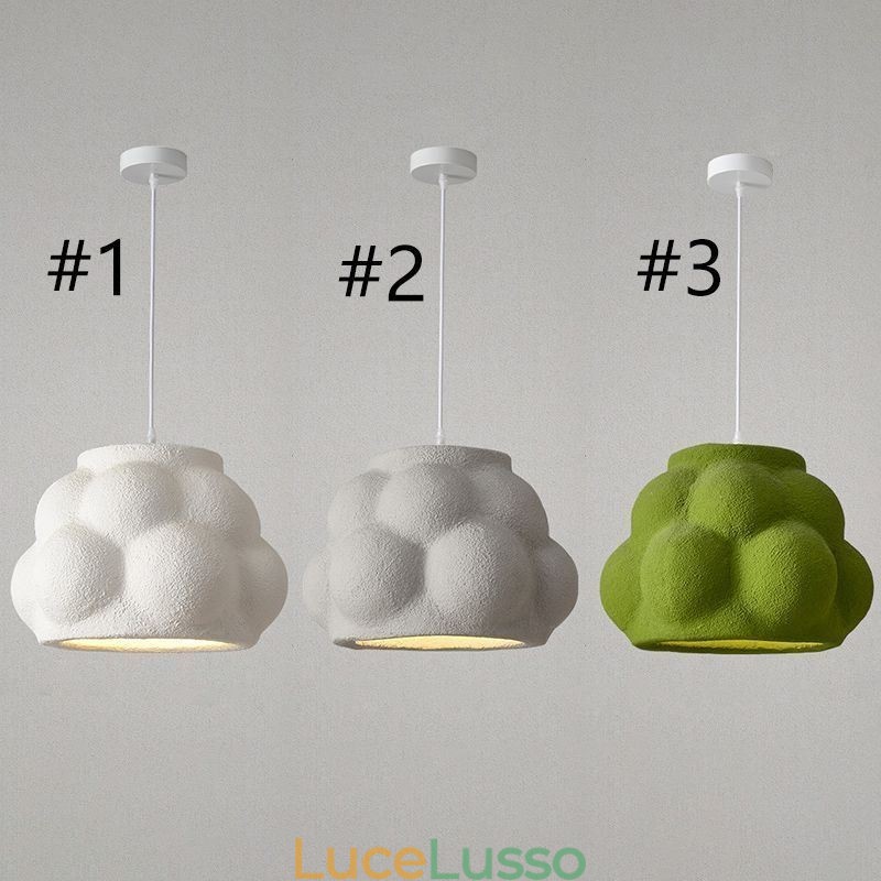 Lampada a sospensione in resina Lampada a sospensione moderna