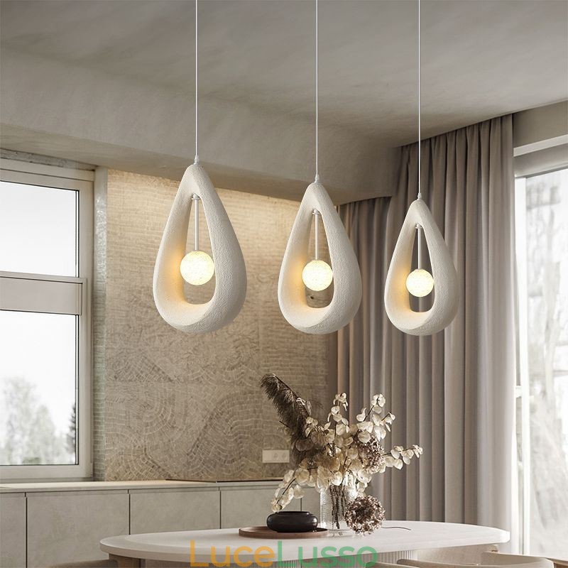 Lampada da soffitto in resina Lampada a sospensione
