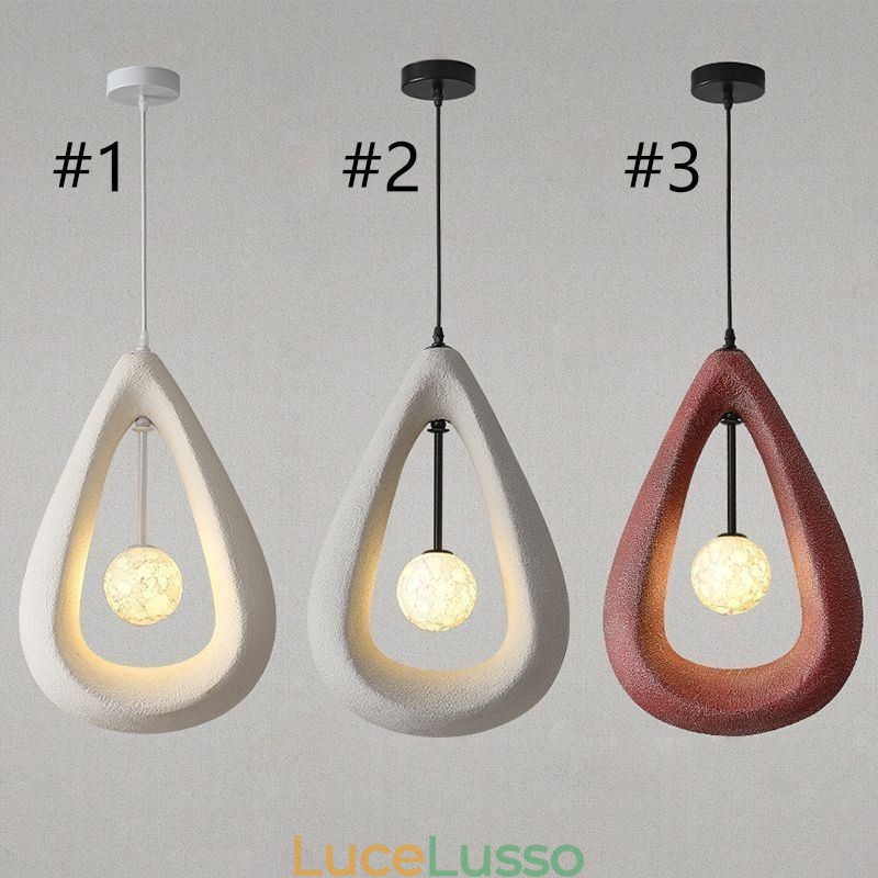 Lampada da soffitto in resina Lampada a sospensione