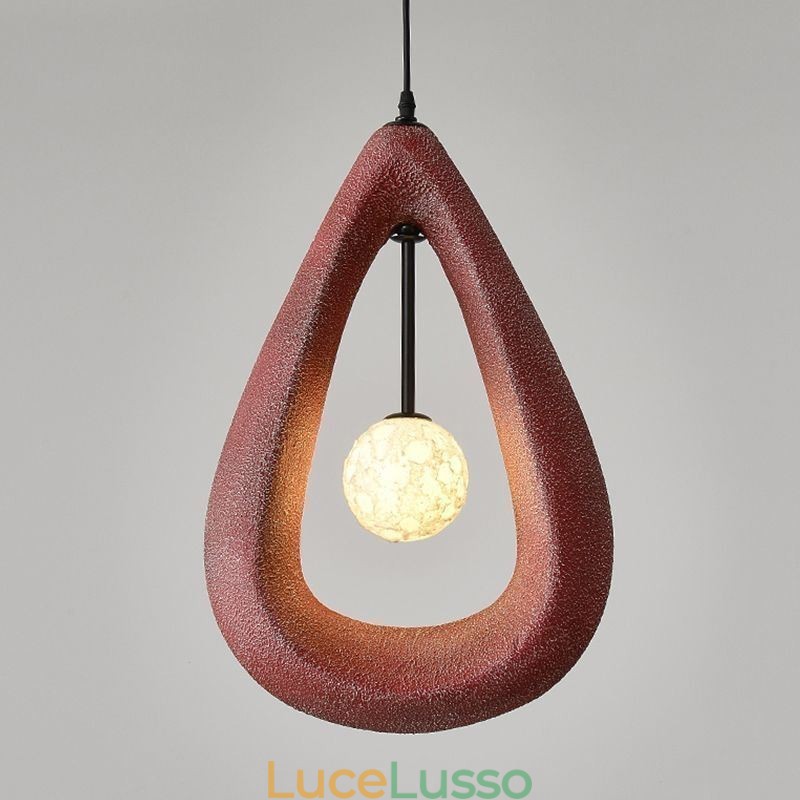 Lampada da soffitto in resina Lampada a sospensione