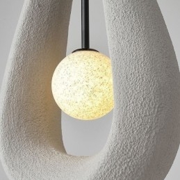 Lampada da soffitto in resina Lampada a sospensione