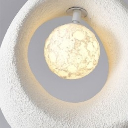 Lampada a sospensione in resina Lampada da soffitto moderna e semplice