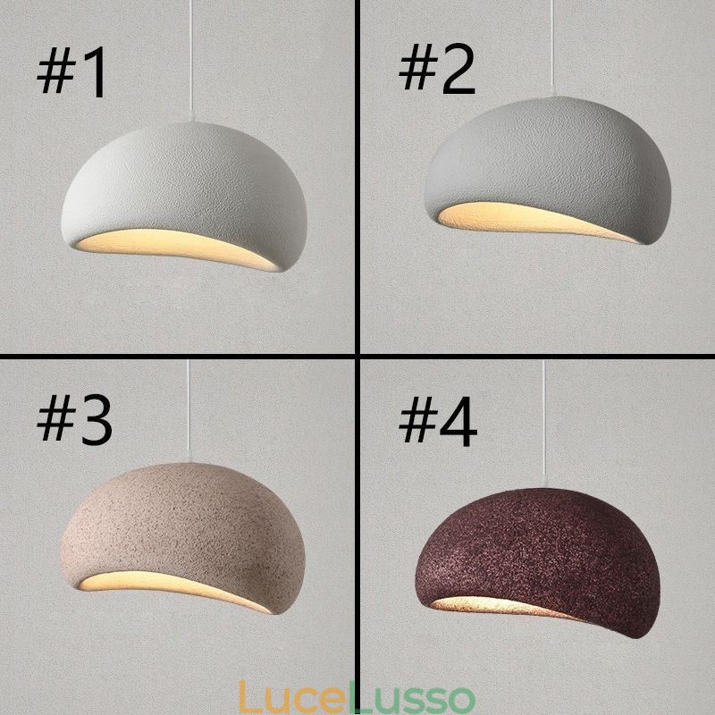 Lampada a sospensione in resina Lampada a sospensione minimalista