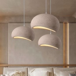Lampada a sospensione in resina Lampada a sospensione minimalista