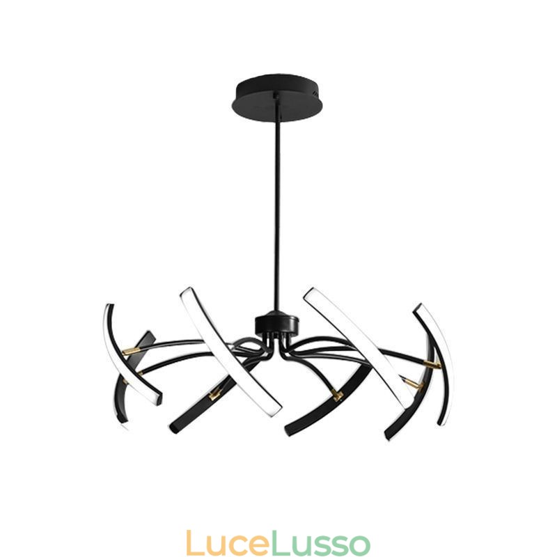 Lampada a sospensione Plafoniera minimalista trasformabile