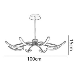 Lampada a sospensione Plafoniera minimalista trasformabile