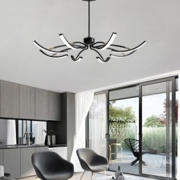 Lampada a sospensione Plafoniera minimalista trasformabile