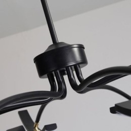 Lampada a sospensione Plafoniera minimalista trasformabile