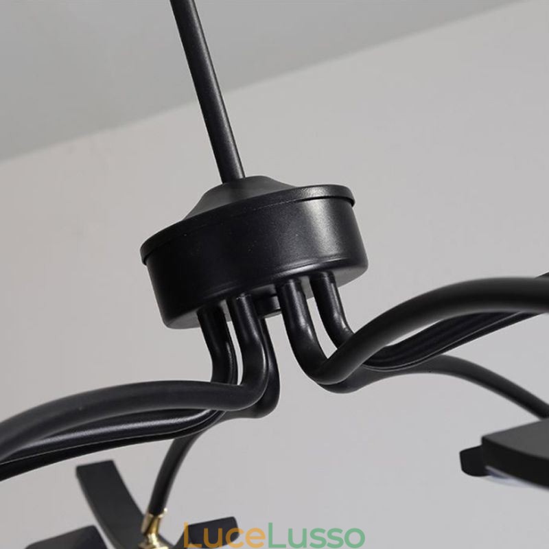Lampada a sospensione Plafoniera minimalista trasformabile