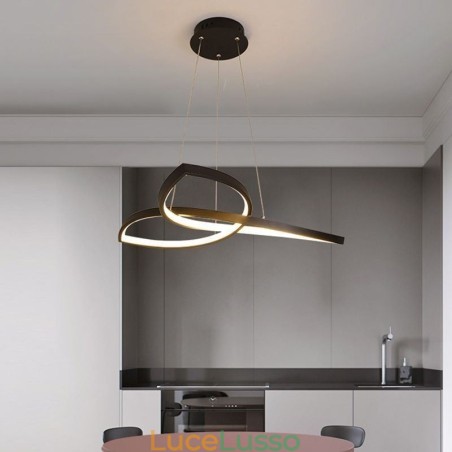 Lampada a sospensione minimalista Clover Lampada da soffitto Lampada a sospensione minimalista Clover Lampada da soffitto