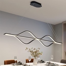 Lampada a sospensione minimalista Wave Light Ceiling Light