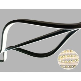 Lampada a sospensione minimalista Wave Light Ceiling Light
