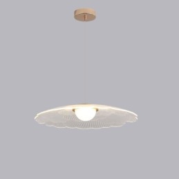 Lampada a sospensione in acrilico Flower Pan Lampada da soffitto