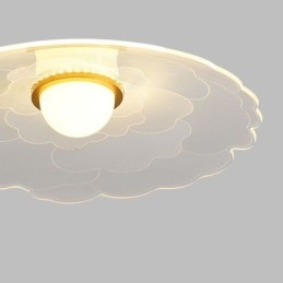 Lampada a sospensione in acrilico Flower Pan Lampada da soffitto