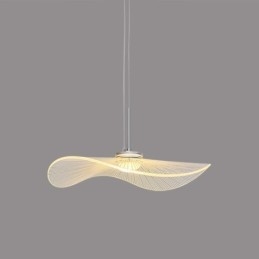 Lampada a sospensione in acrilico con foglia di loto Lampada da soffitto