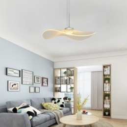 Lampada a sospensione in acrilico con foglia di loto Lampada da soffitto
