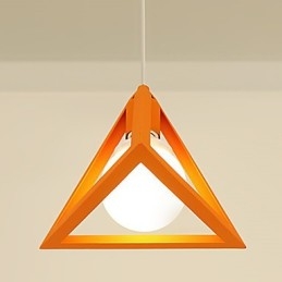 Lampadario in metallo dipinto in stile mini lanterna