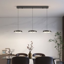 Lampada da soffitto Lampada a sospensione a tre teste