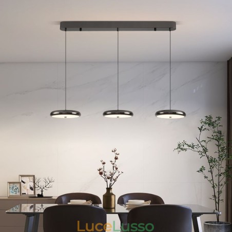 Lampada da soffitto Lampada a sospensione a tre teste Lampada da soffitto Lampada a sospensione a tre teste