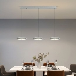 Lampada da soffitto Lampada a sospensione a tre teste
