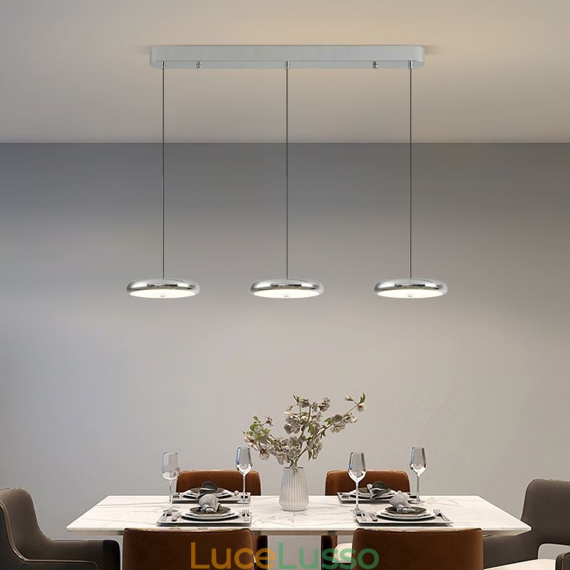 Lampada da soffitto Lampada a sospensione a tre teste