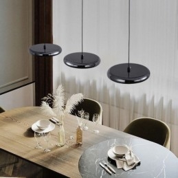 Lampada da soffitto Lampada a sospensione a tre teste
