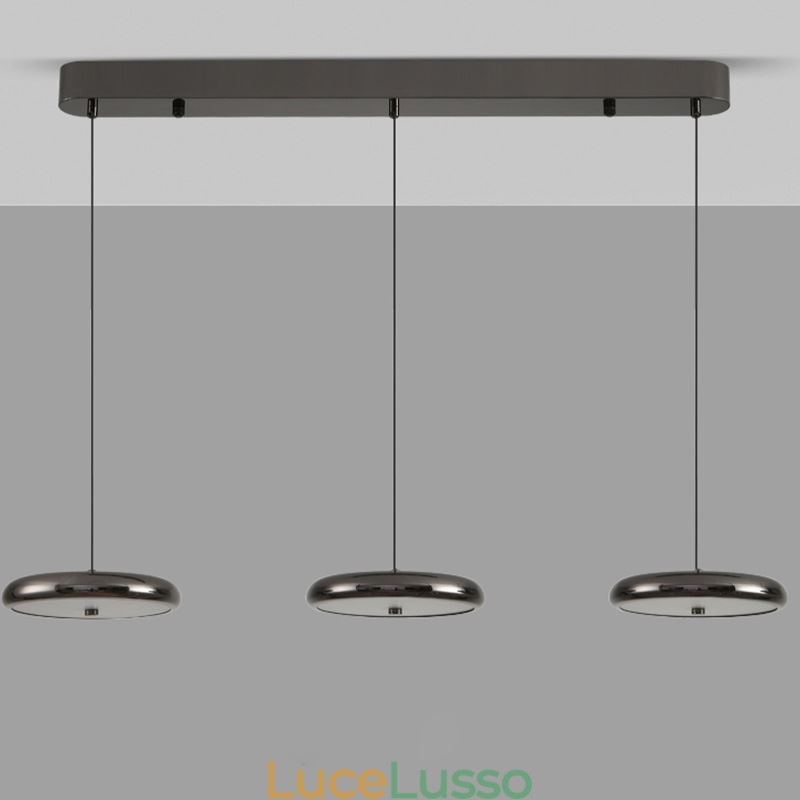 Lampada da soffitto Lampada a sospensione a tre teste