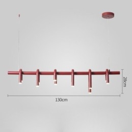 Lampada a sospensione decorativa a forma di U