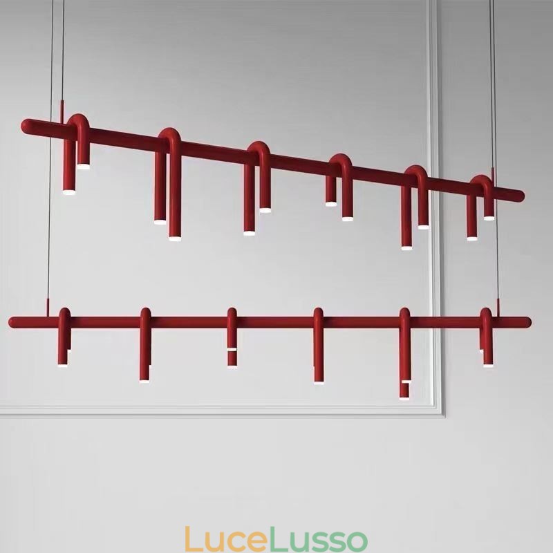 Lampada a sospensione decorativa a forma di U