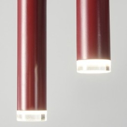 Lampada da soffitto moderna nordica duplex edificio circolare a forma di U lampada a sospensione
