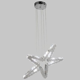 Lampadario tradizionale classico in metallo cromato