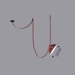 Luce pendente a cintura Stile europeo semplice Wabi Sabi Luce da soffitto a cintura