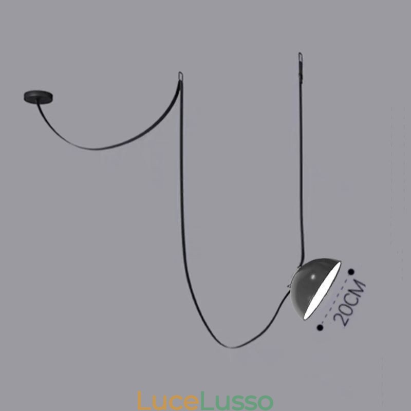 Luce pendente a cintura Stile europeo semplice Wabi Sabi Luce da soffitto a cintura