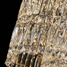 Lampada da soffitto in cristallo Lampada a sospensione moderna e semplice