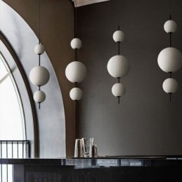 Lampada a sospensione moderna minimalista Magic Beans Molecule Lampada da soffitto