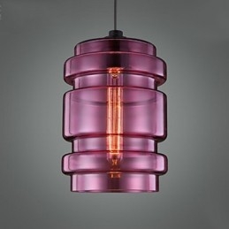 Lampadario Mini Stile Moderno Contemporaneo Vetro